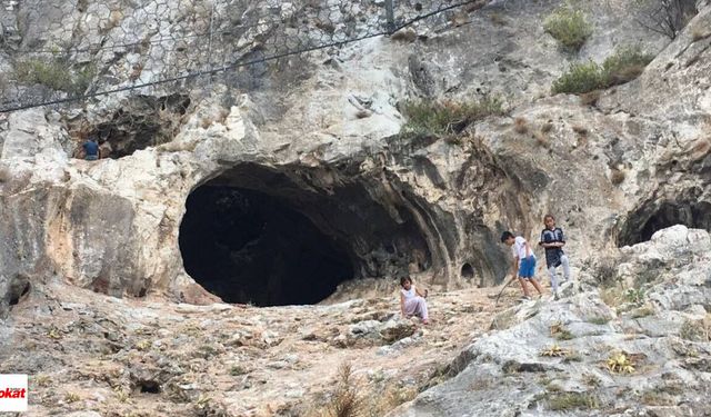 Tokat'ta konuşamayan çocuklara şifa olduğuna inanılan mağara turizme açılıyor