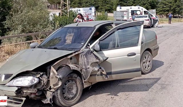 Tokat'ta Korkutan Kaza: 2 Kişi Yaralandı