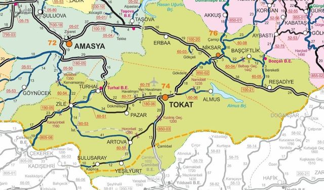 Tokat Karayolu Rekabetinde Geri Kaldı 6 İl Arasında 5. Oldu Bölgede Amasya Ve Çorum Daha Ön Plana Çıktı
