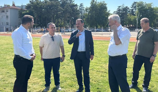 Tokat Gaziosmanpaşa Stadyumu Yeniden Doğuyor Vekil Aldemir Çalışmaları Bizzat Sahada Takip Ediyor