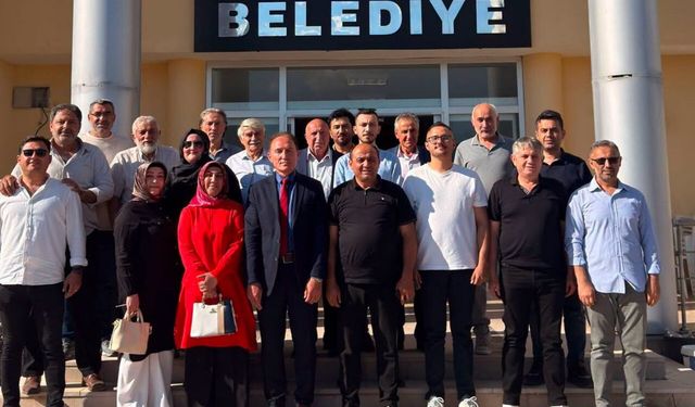 7 Haziran'da Seçime Giden Yolüstü Beldesine Hayırlı Olsun Ziyareti