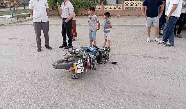 Tokat'ta 14 yaşındaki sürücü kaza yaptı