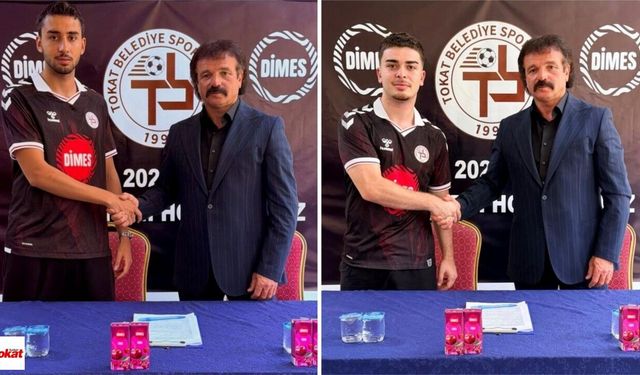 Tokat Belediyespor’dan Çifte Transfer: İki Genç İsim Kadroda