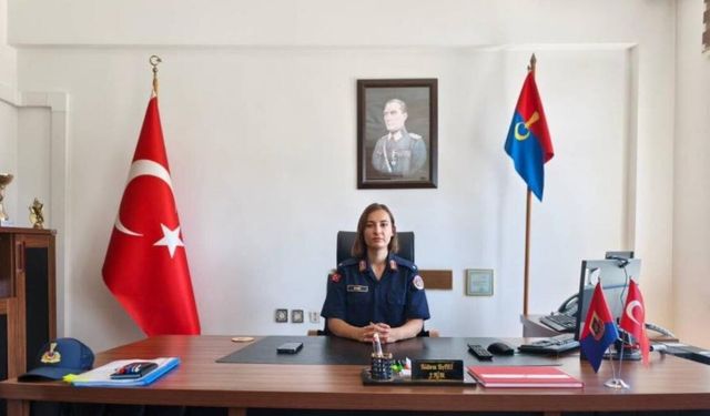 Tokat'ta Bir İlk: İlk Kadın İlçe Jandarma Komutanı Göreve Başladı