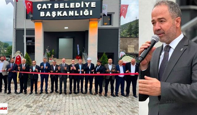 Çat’ta Hizmet İçin Yeni Adres: Belediye Binası Törenle Açıldı