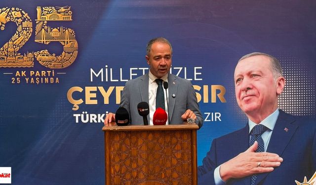 Adem Dizer’den AK Parti’nin 25. Yılında Tokat’tan Güçlü Mesaj
