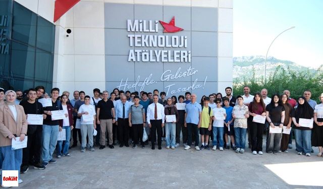 Tokat’ta Lise Öğrencileri 9 Gün Boyunca Teknolojiyle Buluştu