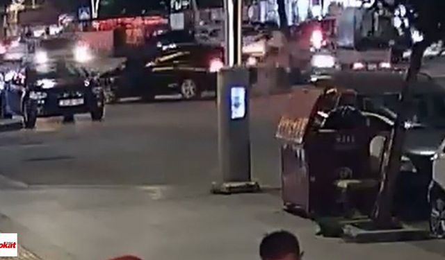 Dönüş Yapan Otomobille Çarpıştı: Motosikletli Yola Savruldu! O Anlar Kamerada