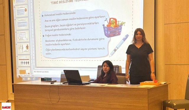 Niksar'da Diyabet Okulu'nda Sağlıklı Yaşam Anlatıldı