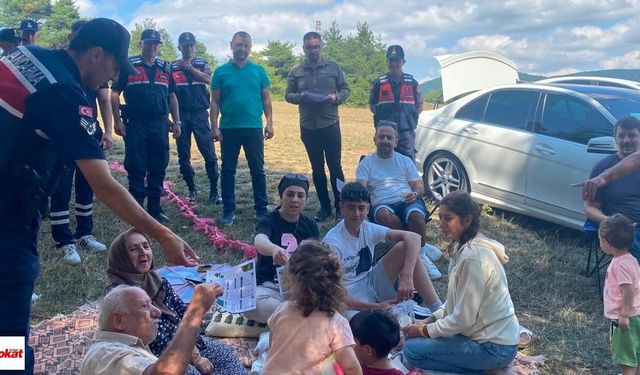 Niksar MYO’dan Çamiçi Yaylası’nda Orman Yangınlarına Karşı Bilinçlendirme