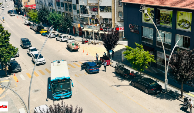Tokat'ta Özel Halk Otobüsü Kazaya Karıştı