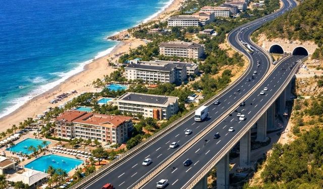 5 Tünel, 16 Viyadük'ten Oluşuyor Yüzde 30 Tamamlandı 2,5 Saatlik Yolculuk 36 Dakikaya Düşecek
