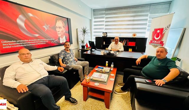 Osmaniye Gazeteciler Cemiyeti'nden TOBKON'a Ziyaret