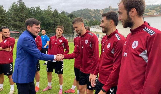 Tokat Belediyespor’da Yeni Sayfa: Başkan Yazıcıoğlu İdmana Katıldı, Açıklama Yaptı