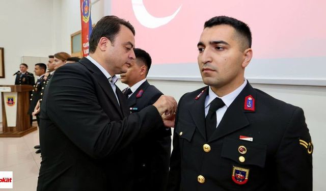 Tokat Jandarmasında Gurur Günü: 82 Personel Bir Üst Rütbeye Terfi Etti