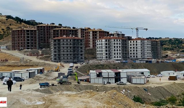 Tokat’ta Konut Hamlesi: 1,6 Milyar Liralık TOKİ Projesi Yükseliyor