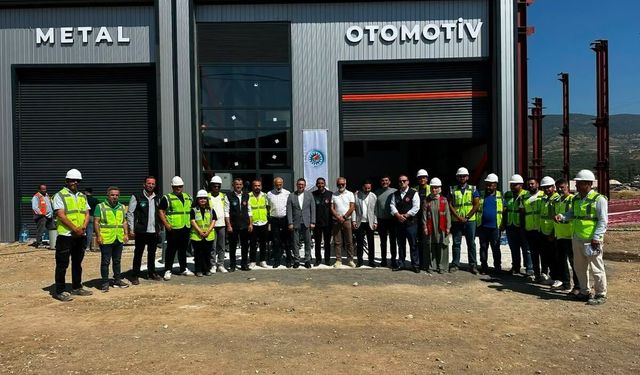 Tokat’ın yeni sanayi alanında ilk örnek ortaya çıktı