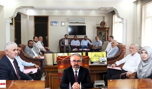 Tokat Müftülüğünde Kritik Toplantı: İlçelerin Talepleri Görüşüldü