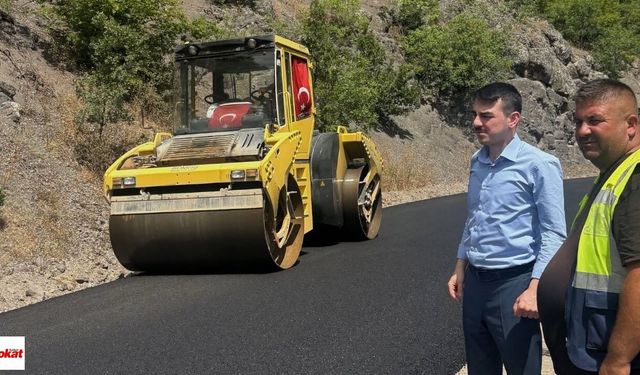 Tozanlı Grup Yolu’nda asfalt mesaisi, süreç netleşti