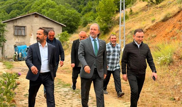 Başkan  Adem Dizer Beldelerden Köylere Dur-Durak Bilmeden Sahada Çalışmalarını Aralıksız Sürdürüyor