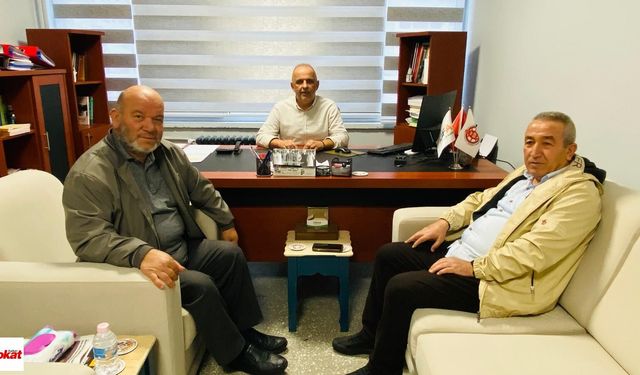 Amasya basınından Kemal Özdilek’e taziye ziyareti