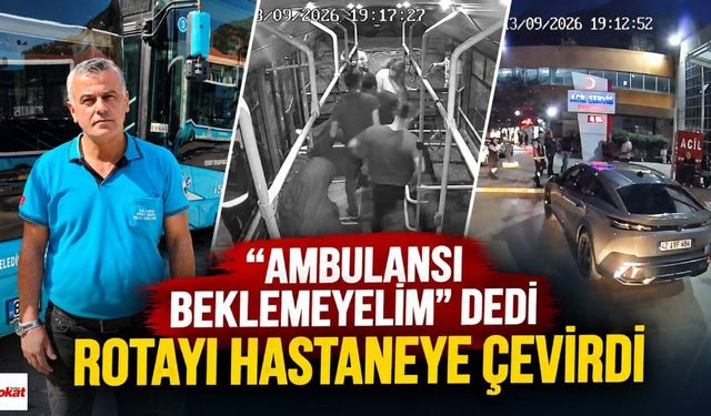 “Ambulansı beklemeyelim” Dedi, Rotayı Hastaneye Çevirdi