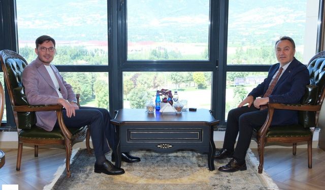 Başkan Yazıcıoğlu’ndan Rektör Yılmaz’a ziyaret