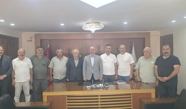 Gökdere Havzası yönetiminden AK Parti İl Başkanı Adem Dizer’e Ziyaret