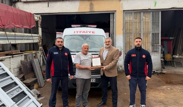 Niksar İtfaiyesine Kaza ve Arama Kurtarma Aracı Takviyesi