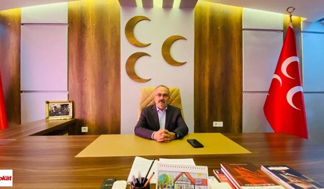 MHP Tokat İl Başkanı Zeki Kurt’tan kongre sonrası ilk mesaj: Tokat’ın sorunlarını masaya yatıracağız