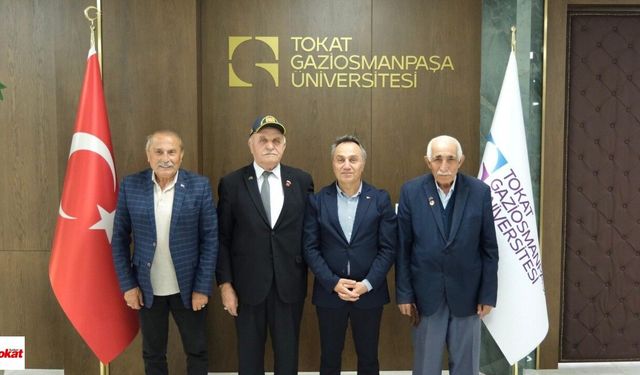 Rektör Yılmaz gazileri ağırladı: “Minnet ve saygımız devam edecek”
