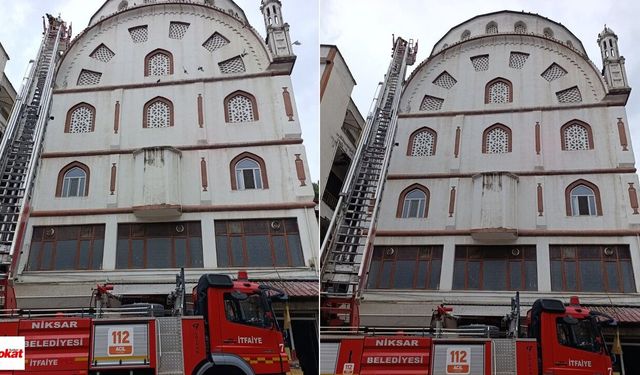 Niksar Arasta Camii Minaresinde Hareketli Dakikalar