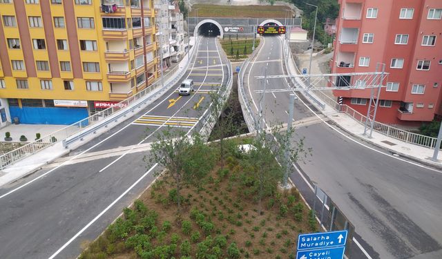 20 Dakikalık Yolculuk Sadece 5 Dakikaya İndi 2×2 Şeritli 2 Bin 958 Metre Uzunlukta Dev Proje 66 Milyon Tasarruf Sağladı