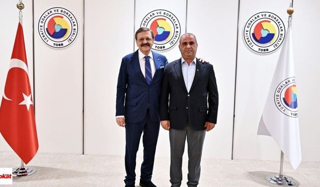 Tokat’tan Ankara’ya önemli ziyaret: Lütfi Bora, Hisarcıklıoğlu ile görüştü