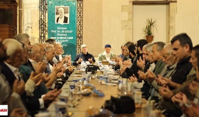 Tokatlı Profesör Merhum Ali Kasap vefatının Ay Dönümünde Anıldı
