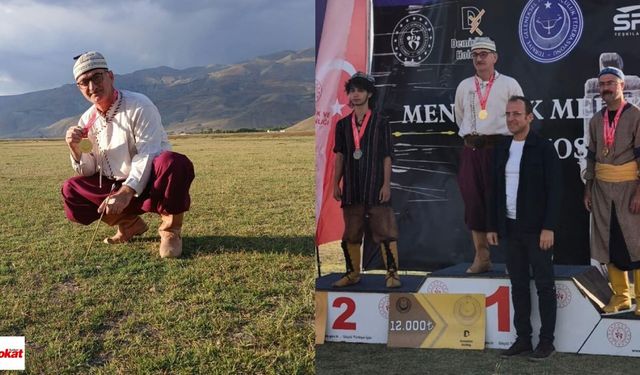 Tokatlı sporcu hedefi 12’den vurdu: Türkiye birincisi oldu