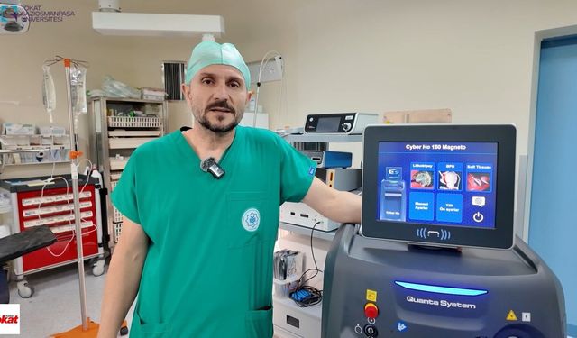 Tokat’ta prostat tedavisinde yeni dönem: HoLEP devreye girdi