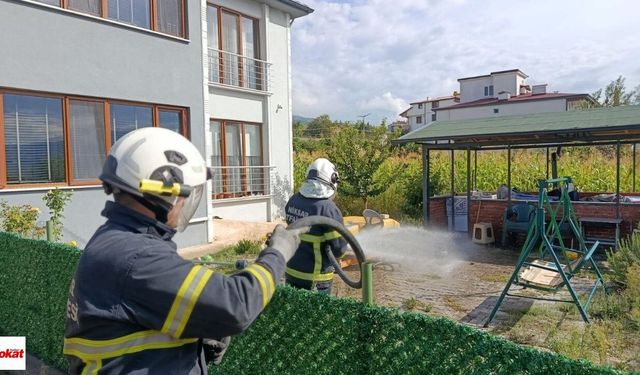 Niksar’da Facianın Eşiğinden Dönüldü Piknik Tüpü Son Anda Söndürüldü