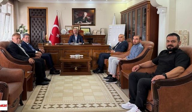 Tokat’ta Dikkat Çeken Buluşma! Talepler Masaya Yatırıldı