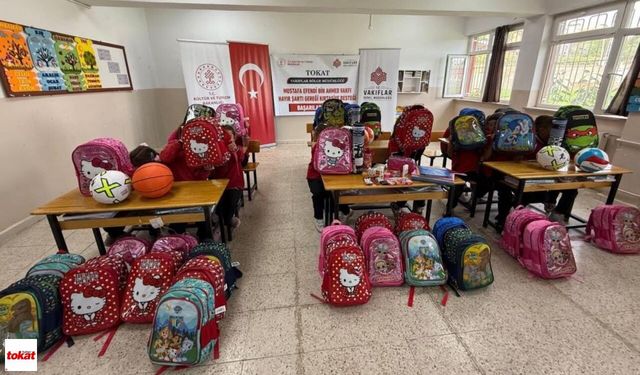296 Yıllık Vakfın Hayır Şartı Tokat’ta Öğrenciler İçin Yaşatıldı