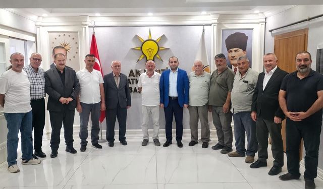 Gökdere Havzası Yönetiminden AK Parti Tokat Merkez İlçe Başkanı Ali Çalışkan’a Ziyaret