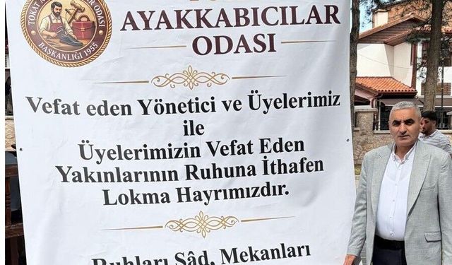 Tokat Ayakkabıcılar Odasından Vefa Örneği