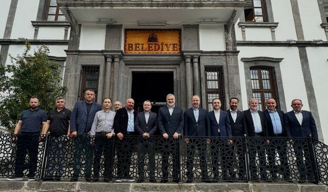 AK Parti Heyetinden Niksar Belediyesine Ziyaret