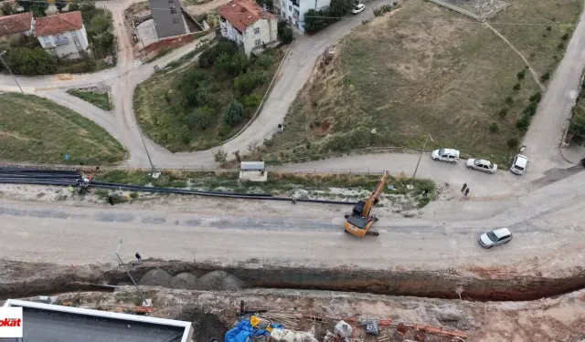 Tokat’ta 3 mahalleyi ilgilendiren altyapı çalışması: 550 metrelik hat yenileniyor