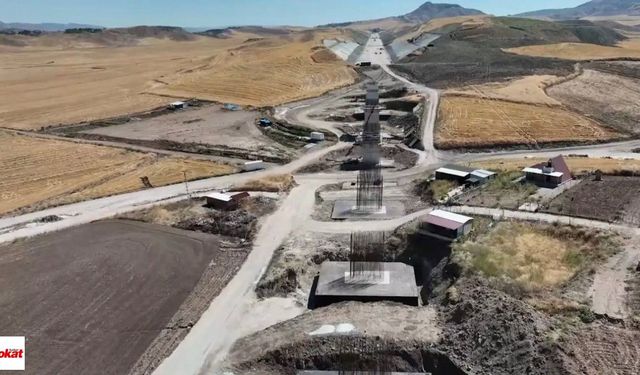 Tokat’ın 158 Km Kuzeybatısındaki YHT Hattında İlerleme Yüzde 40’ı Aştı 12 Milyon Yolcu Taşıyacak