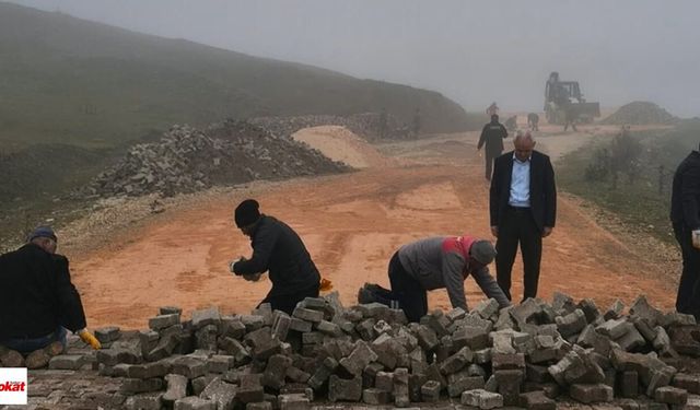 Başçiftlik'te yayla yolları yenileniyor