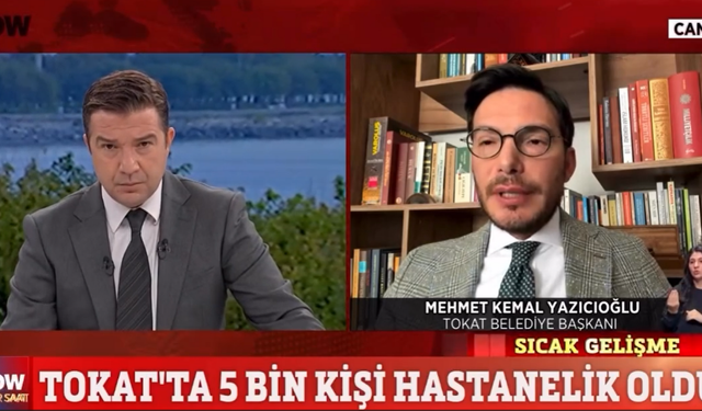 Tokat’taki salgınla ilgili Başkan Yazıcıoğlu canlı yayında konuştu: “Sonuç su denir ya da su değil denir, bekleyelim”
