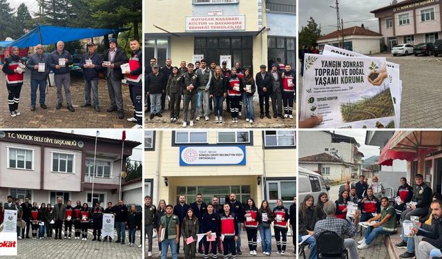 Niksar’da Üniversitelilerden Çevre Farkındalığı Çalışması