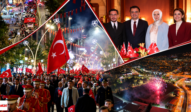 Tokat’ta Cumhuriyet Coşkusu Geceye Taşındı