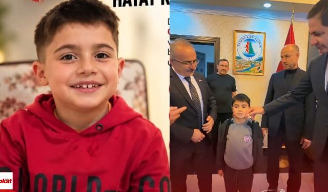 DMD ile mücadele eden Ömer Asaf için Tokat’a çağrı: Yücel Bulut aileyle görüştü